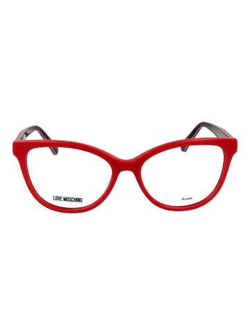 Love Moschino Frauen Optische Fassungen Katzenauge Rot