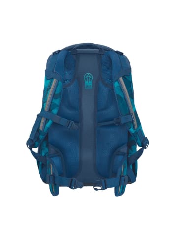 Coocazoo Schulrucksack MATE Cloudy Camou in blau