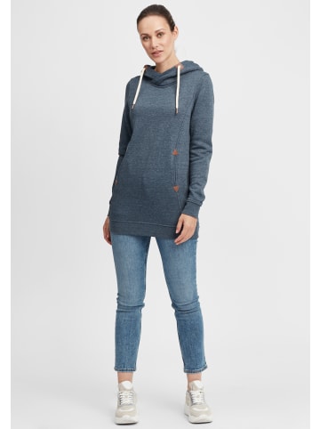 Oxmo Hoodie OXVicky Sweat Hoodie Long in Blau