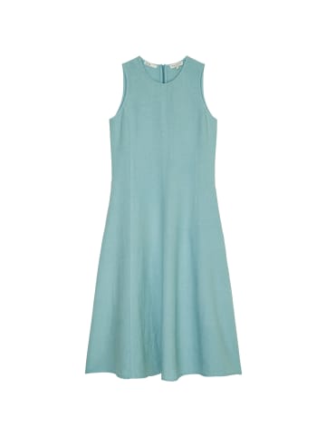 Marc O'Polo Leinenkleid fitted A-Shape in soft teal