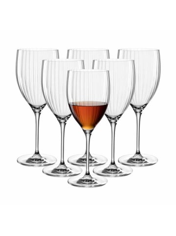 LEONARDO 6er Set Rotweingläser Poesia 600 ml in transparent
