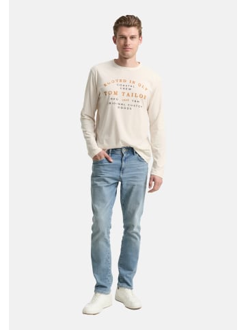 Tom Tailor Longsleeve in weiß