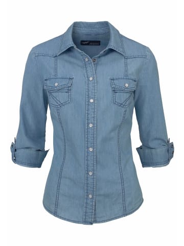 ARIZONA Jeansbluse in bleached