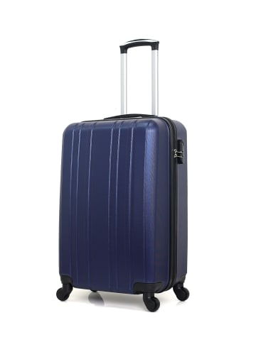 Hero Mittelgroßer Hartschalenkoffer STROMBOLI in Dunkelblau (64L)