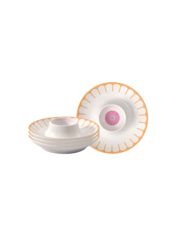 Villeroy & Boch 4er Set Eierbecher Fleur Couleur ø 11,6 cm in bunt
