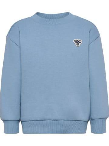 Hummel Kinder Sweatshirt "Mini Loose Crewneck Bee" in Blau