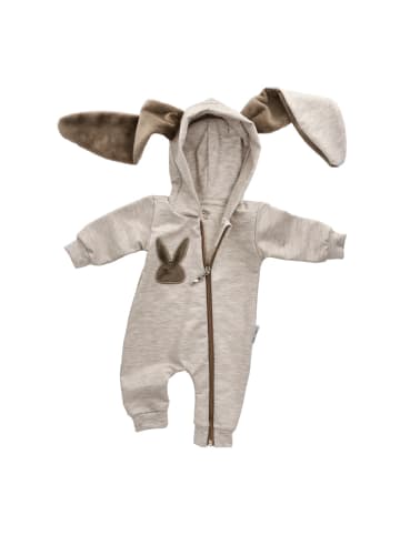 Baby Sweets Babyoverall Hase Lieblingsstücke XT in grau