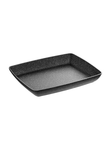 APS GN 1/2 Schale FROSTFIRE in schwarz - 32,5 x 26,5 cm, H: 4,5 cm 2,4 Liter