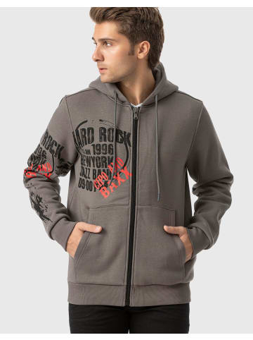 Cipo & Baxx Sweatjacken in ANTHRACITE