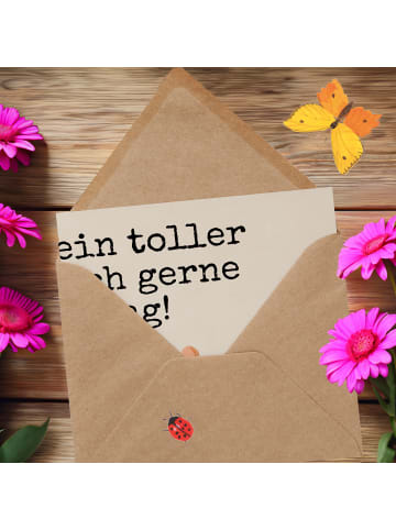 Mr. & Mrs. Panda Grußkarte Mäuse Kuchen Design mit Spruch in Weiß