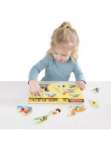 Melissa & Doug Haustierpuzzle mit Soundeffekten- ab 3 Jahren