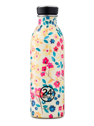 24Bottles Edelstahl Trinkflasche Urban Bottel Petit Jardin 0,5 l in rosa