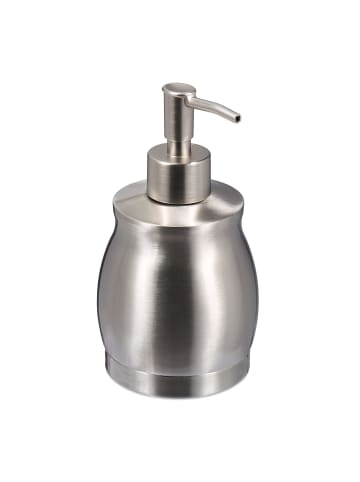 relaxdays 2 x Seifenspender in Silber - 390 ml