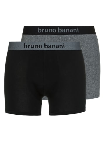 Bruno Banani Boxershort 2er Pack in Grau