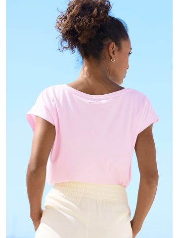 Venice Beach Kurzarmshirt in rosa
