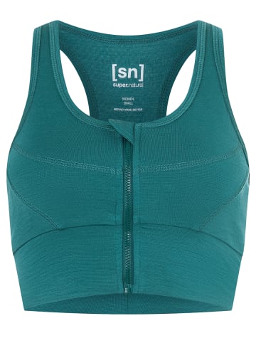 super.natural Merino Sport-Top in grün