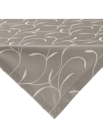 Erwin Müller Jacquard Mitteldecke Remscheid in taupe