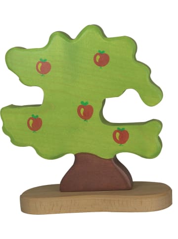 Holztiger Apfelbaum für Vögel aus Holz - ab 3 Jahren