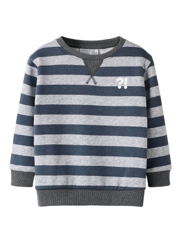 name it Sweatshirt in Light Grey Melange