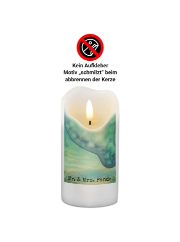 Mr. & Mrs. Panda Adventskerze Seekuh Happy Design ohne Spruch in Weiß