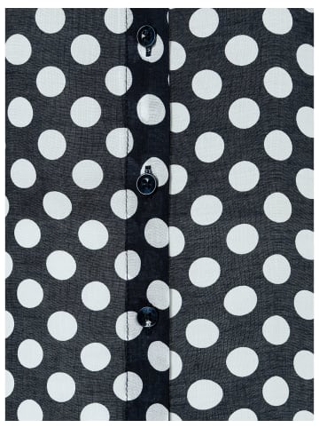 More & More Punktebluse in dots marine