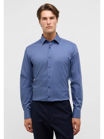 Eterna Langarmhemd in denim