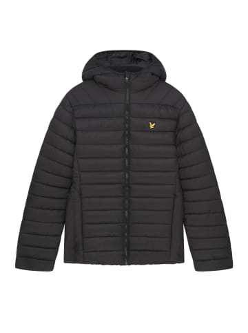 Lyle & Scott Steppjacke in Schwarz