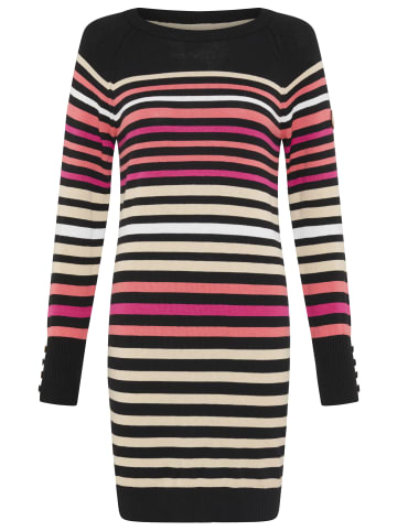 Kangaroos Strickkleid in Marine-bunt
