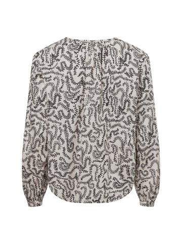 OPUS Bluse Fisanna in weiß schwarz