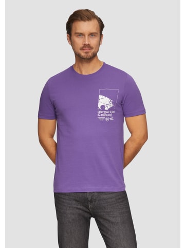 s.Oliver T-Shirt kurzarm in Lila