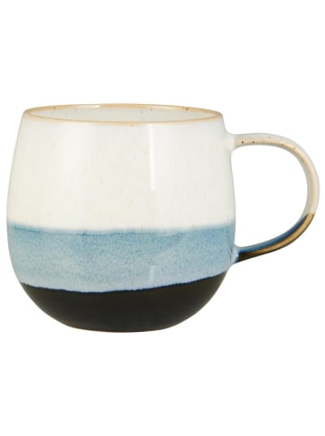 IB Laursen Steingut Tasse Agneta mit Muster in blau