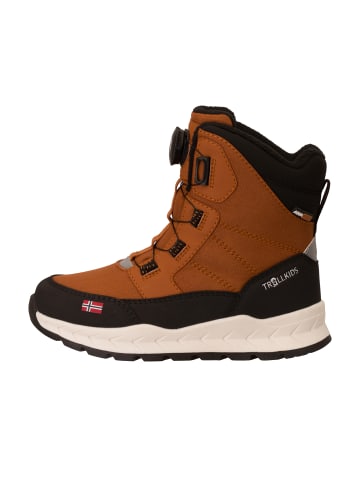 Trollkids Winterstiefel Torvik in teak brown
