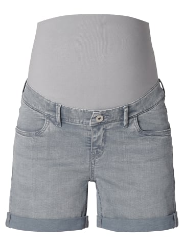 Supermom Umstandsshorts Jeans Light Grey in Light Aged Grey