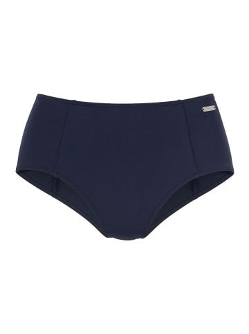 Venice Beach Highwaist-Bikini-Hose in marine