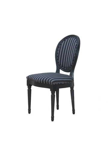 ebuy24 Esszimmerstuhl Rokoko Amaretta Schwarz 2er Set