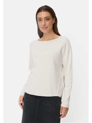 Camel Active Langarmshirt aus 100% Baumwolle in Hellgrau