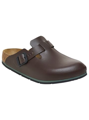 Birkenstock Freizeitschuhe Boston Pro in dunkelbraun in dunkelbraun