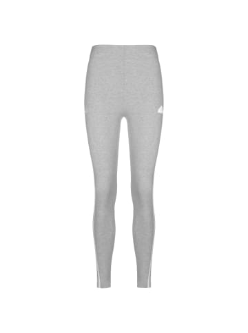 adidas Performance Leggings Future Icons 3-Stripes in grau / weiß