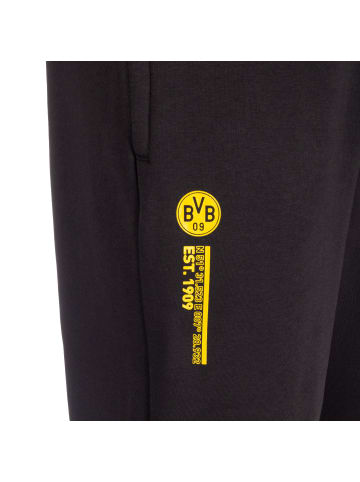 Puma Jogginghose Borussia Dortmund FtblCulture in schwarz / grau