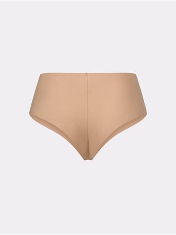 Erlich Textil  Brazil String CASUAL COTTON HIGH WAIST BRAZIL STRING in ton