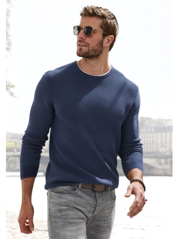 AUTHENTIC LE JOGGER Strickpullover in navy