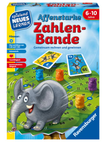 Ravensburger Verlag GmbH Spiel - Affenstarke Zahlen-Bande - Kinderspiel ab 6 Jahre