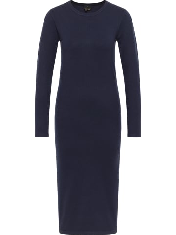 DreiMaster Klassik Damen Strickkleid in Marine