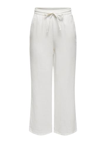 ONLY Hose 'ONLTHYRA' Weiß