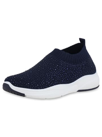 VAN HILL Slip Ons Samantha in Dunkelblau