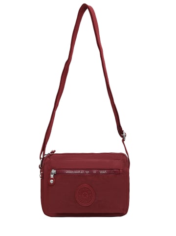 Mindesa Damen Umhängetasche in Kastanienbraun
