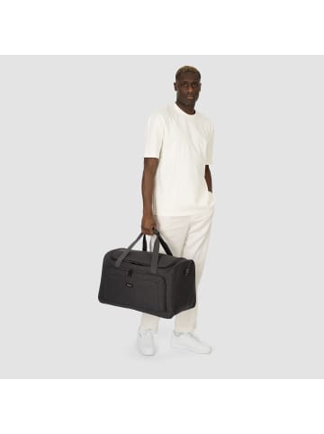 Redolz Essentials 12 Weekender Reisetasche 55 cm mit Schuhfach in black