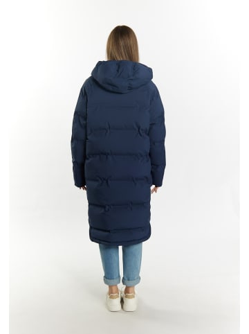 DreiMaster Maritim Winterjacke Mit Wattierung in Marine