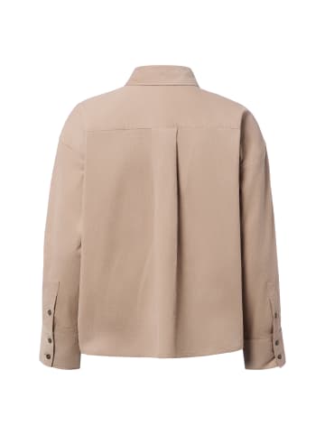 Marie Lund Cordbluse in kitt