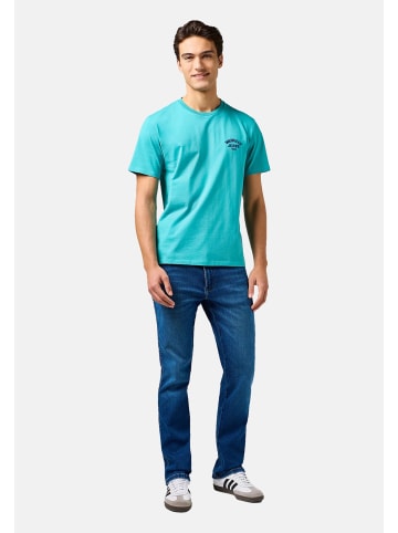 Wrangler T-Shirt in türkis